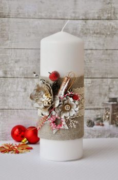 Blank Christmas Card